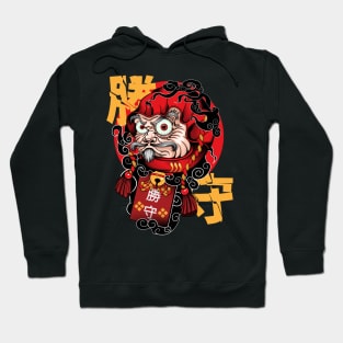 Daruma Charm Hoodie